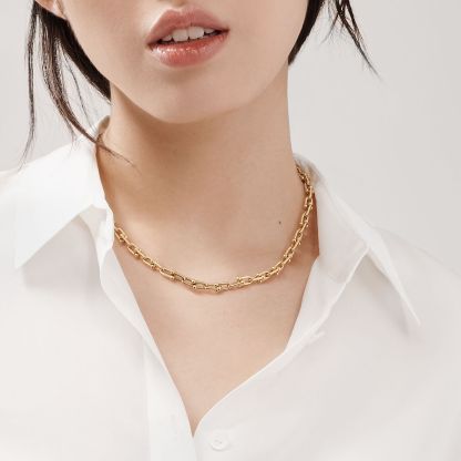 HardWear Small Link Necklace in Yellow Gold