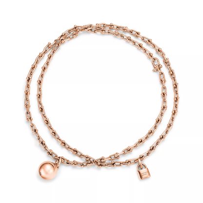 HardWear Small Wrap Necklace in Rose Gold