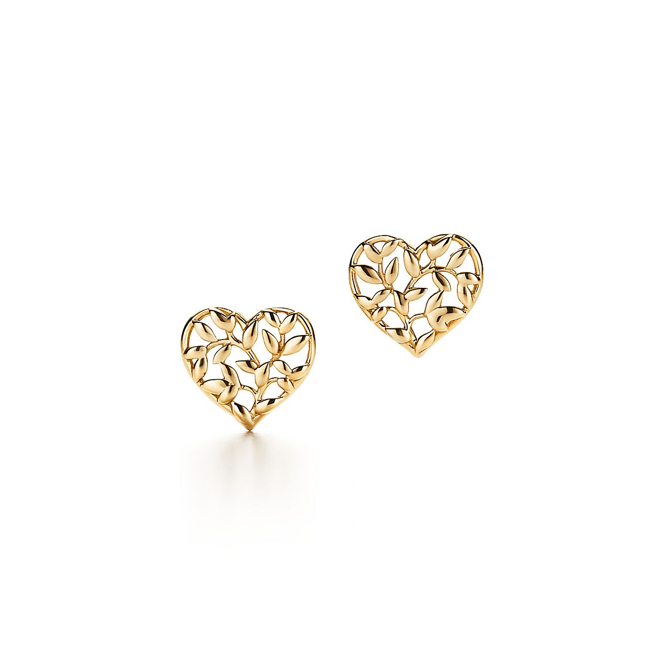 Paloma Picasso庐 Olive Leaf Heart Earrings