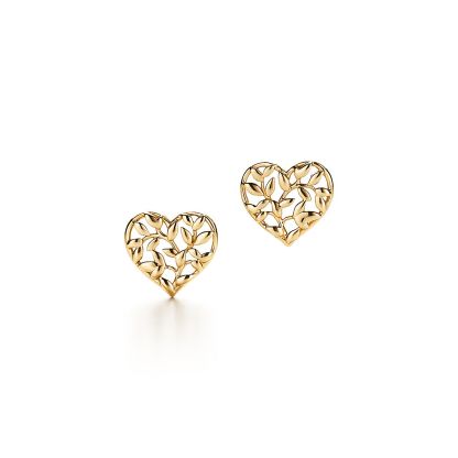 Paloma Picasso庐 Olive Leaf Heart Earrings