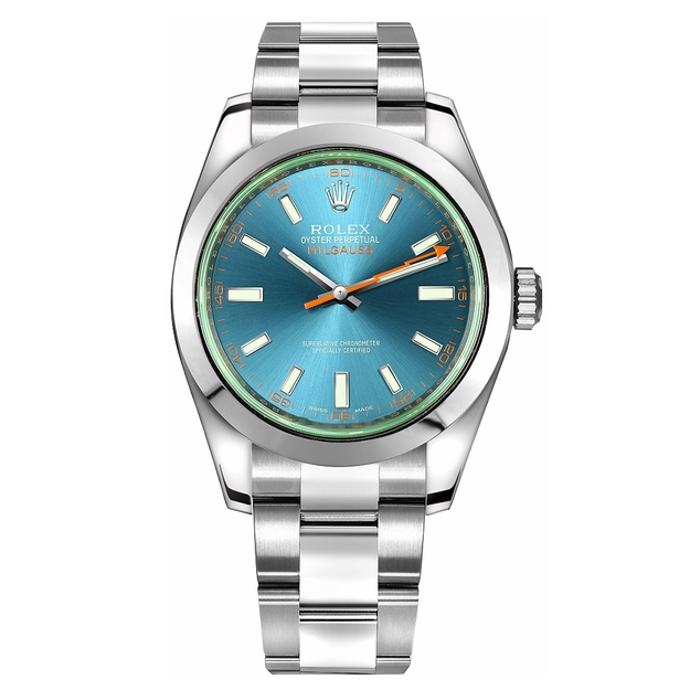 Milgauss Z-Blue Dial Luxury Men's Watch 116400GV-0002