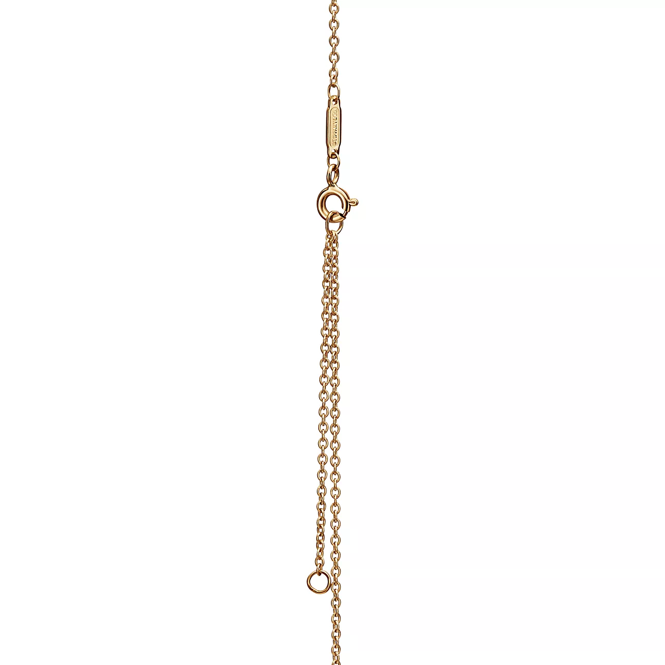 Knot Pendant in Yellow Gold with Diamonds
