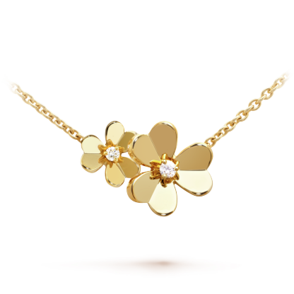 Frivole necklace, 9 flowers