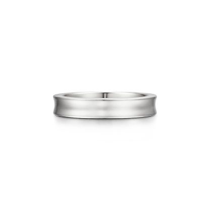 1837庐 Ring in White Gold with Diamonds, Narrow