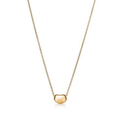 Elsa Peretti庐 Bean庐 design Pendant in Yellow Gold, 6.5 mm
