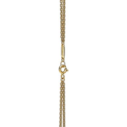 HardWear Link Pendant in Yellow Gold with Pave Diamonds