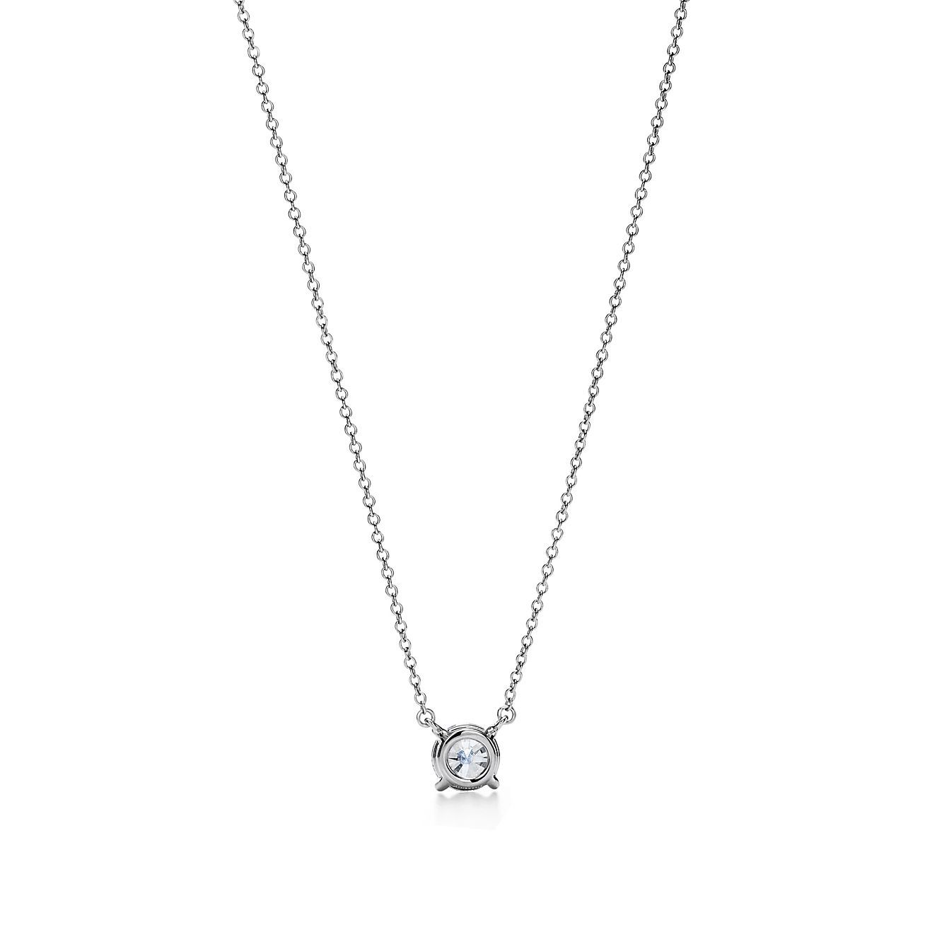 solitaire diamond pendant