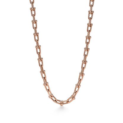 HardWear Medium Link Necklace in Rose Gold