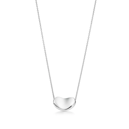 Elsa Peretti庐 Bean庐 design Pendant in Sterling Silver, 18 mm