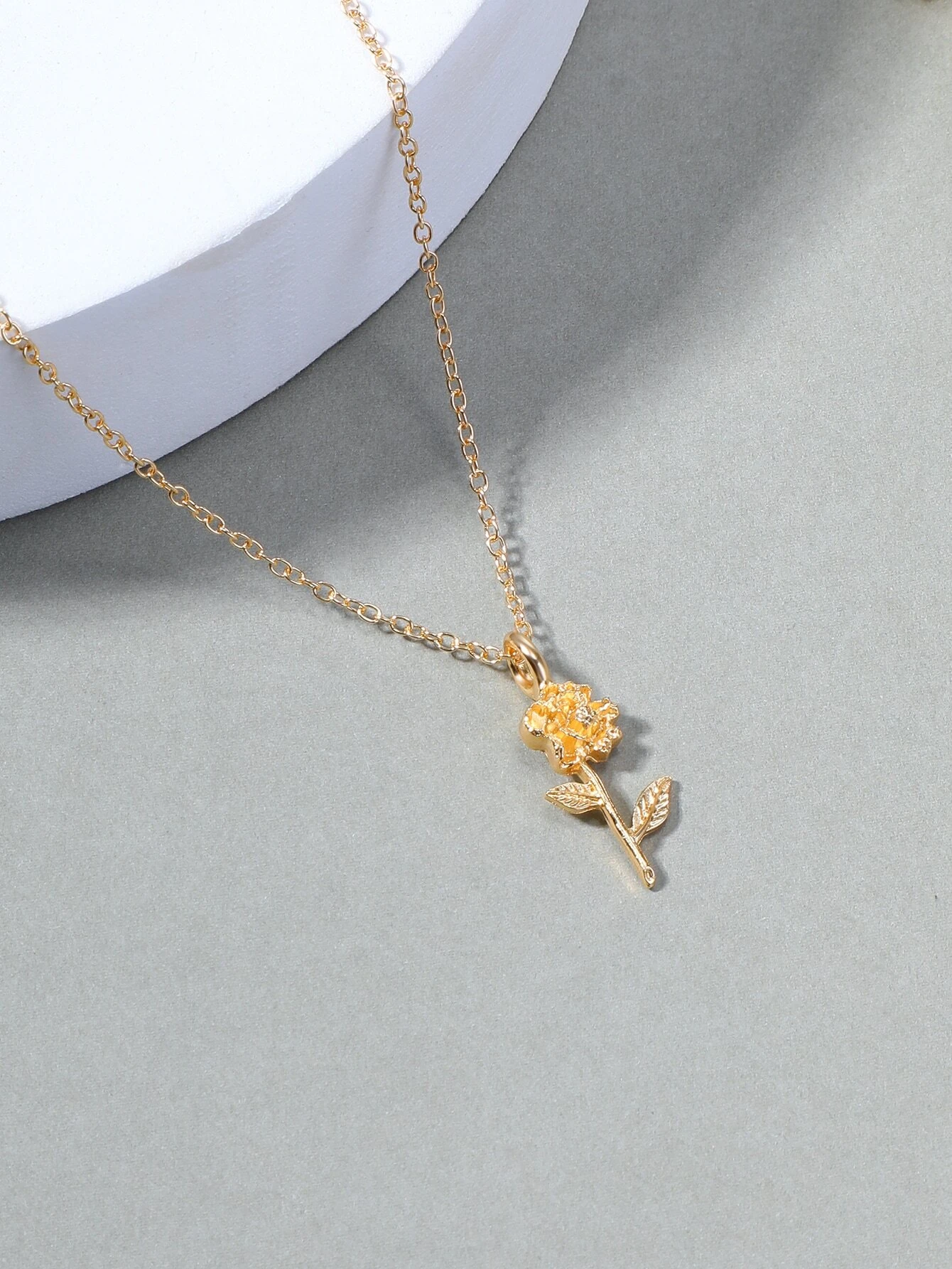 Flower Charm Necklace