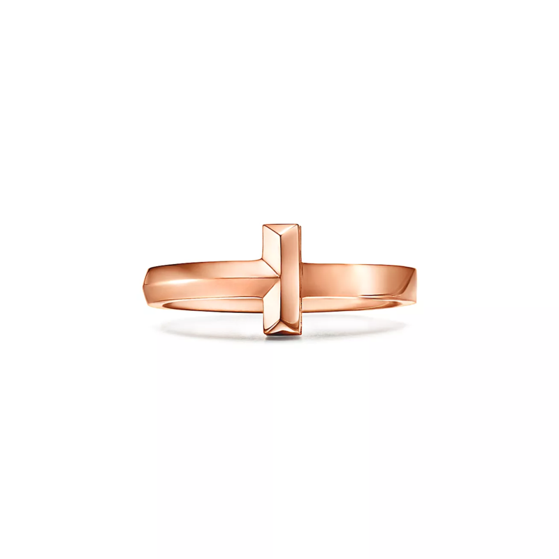 T T1 Ring in Rose Gold, 2.5 mm