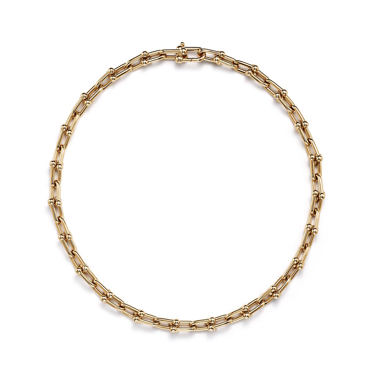 HardWear Medium Link Necklace in Yellow Gold