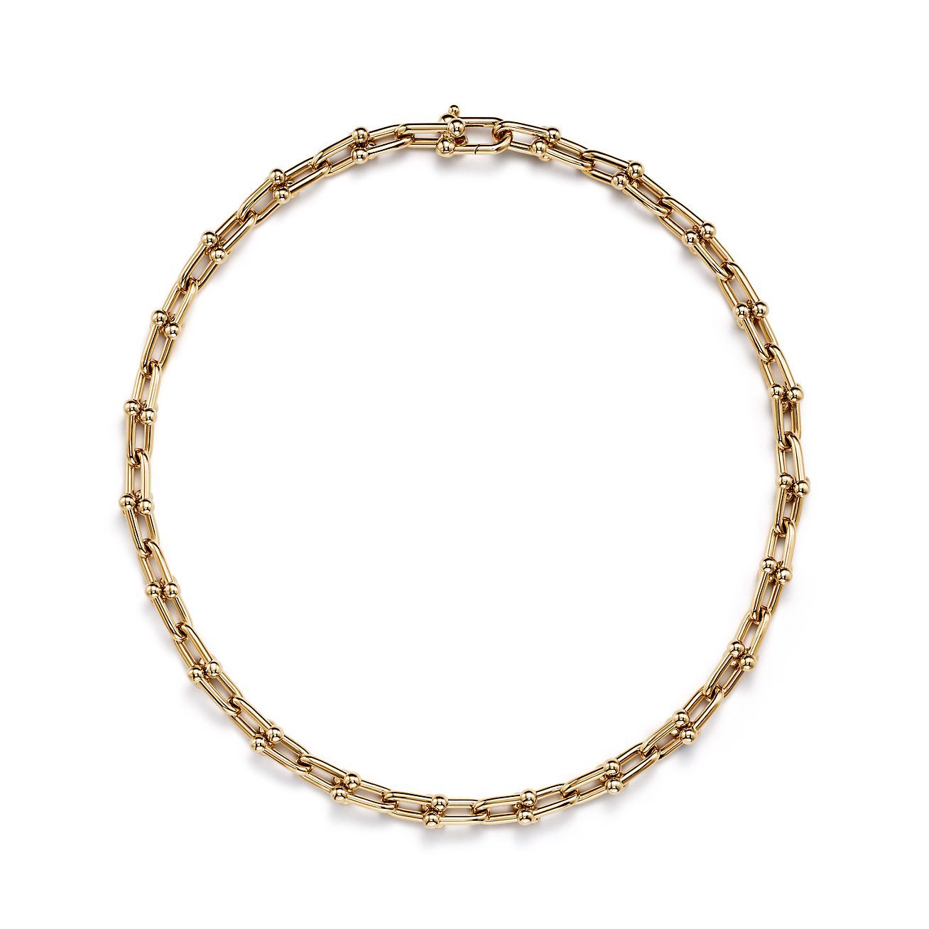 HardWear Medium Link Necklace in Yellow Gold