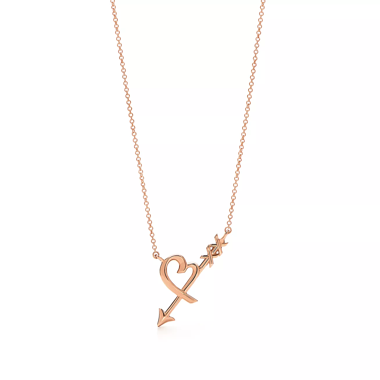 Paloma's Graffiti Heart & Arrow Pendant