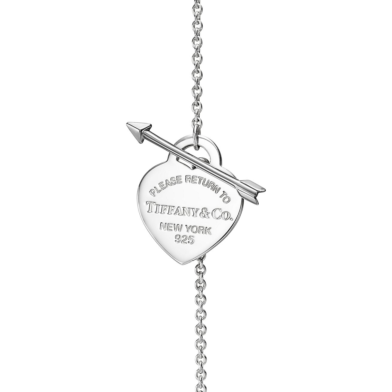 Return to 庐 Lovestruck Pendant in Sterling Silver, Medium