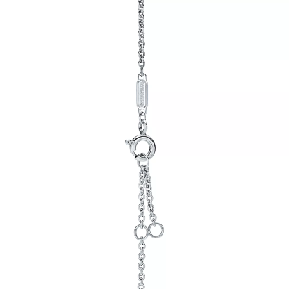 1837庐 Interlocking Circles Chain Bracelet in Silver