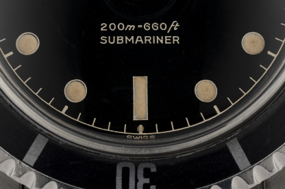 SUBMARINER GILT 'PCG' 'EXCLAMATION POINT DIAL'