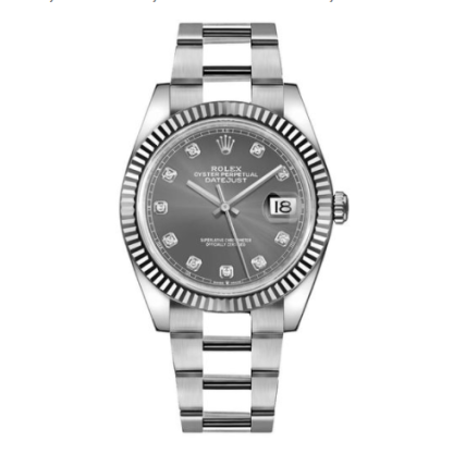 Datejust 41 Diamond Dial Men's Watch 126334-0005