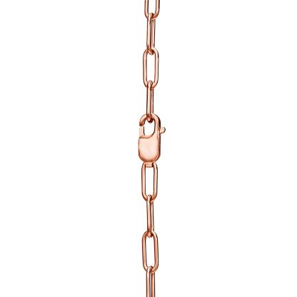 Lock Pendant in Rose Gold, Medium