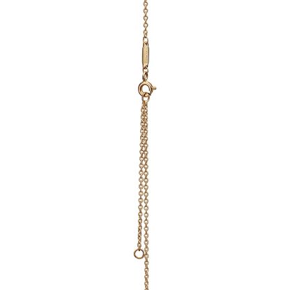 Knot Pendant in Yellow Gold with Diamonds