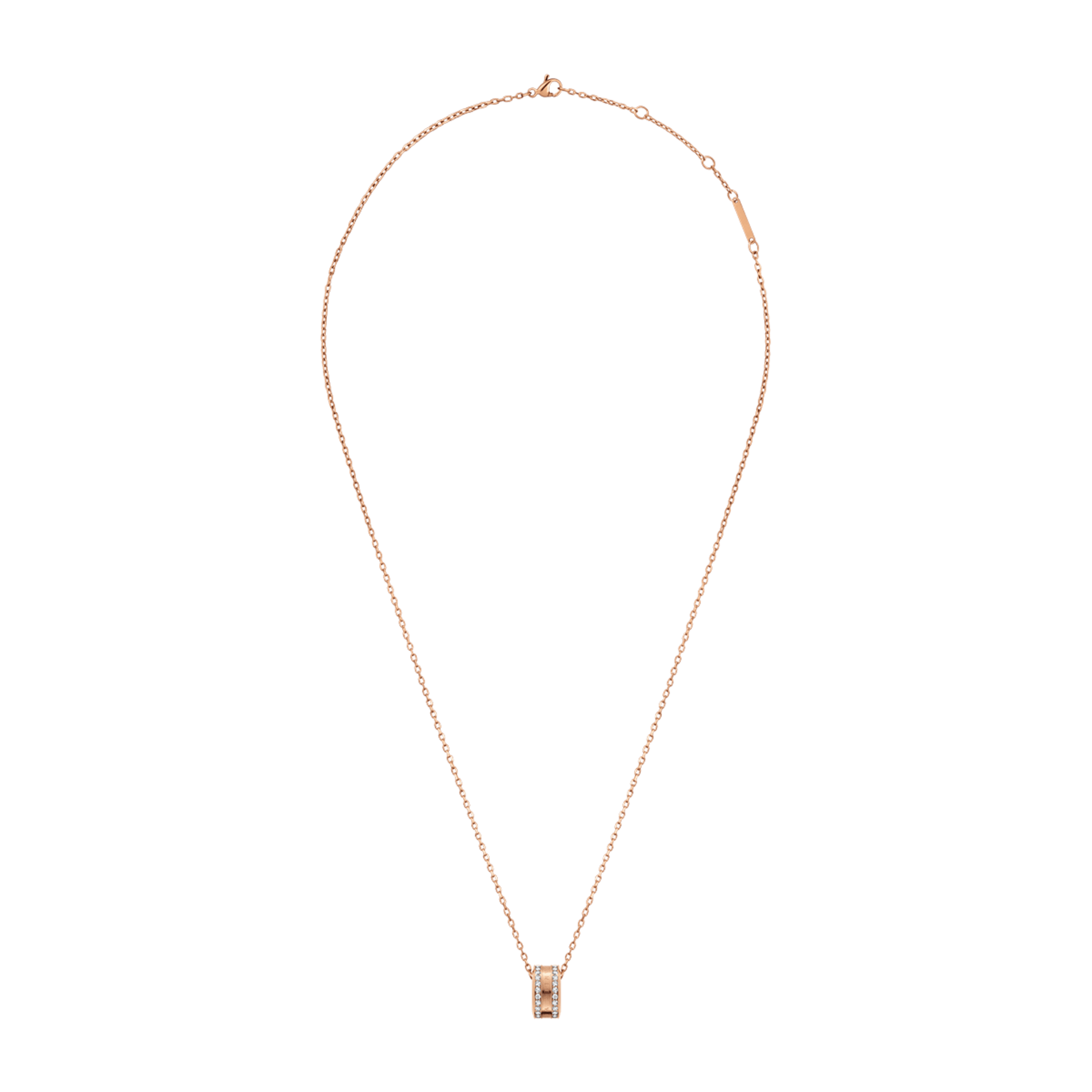 Elan Lumine Necklace Rose Gold