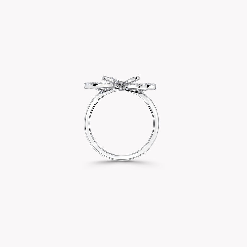 Butterfly Silhouette Diamond Mini Ring
