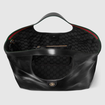 Gucci Giglio large tote black bag