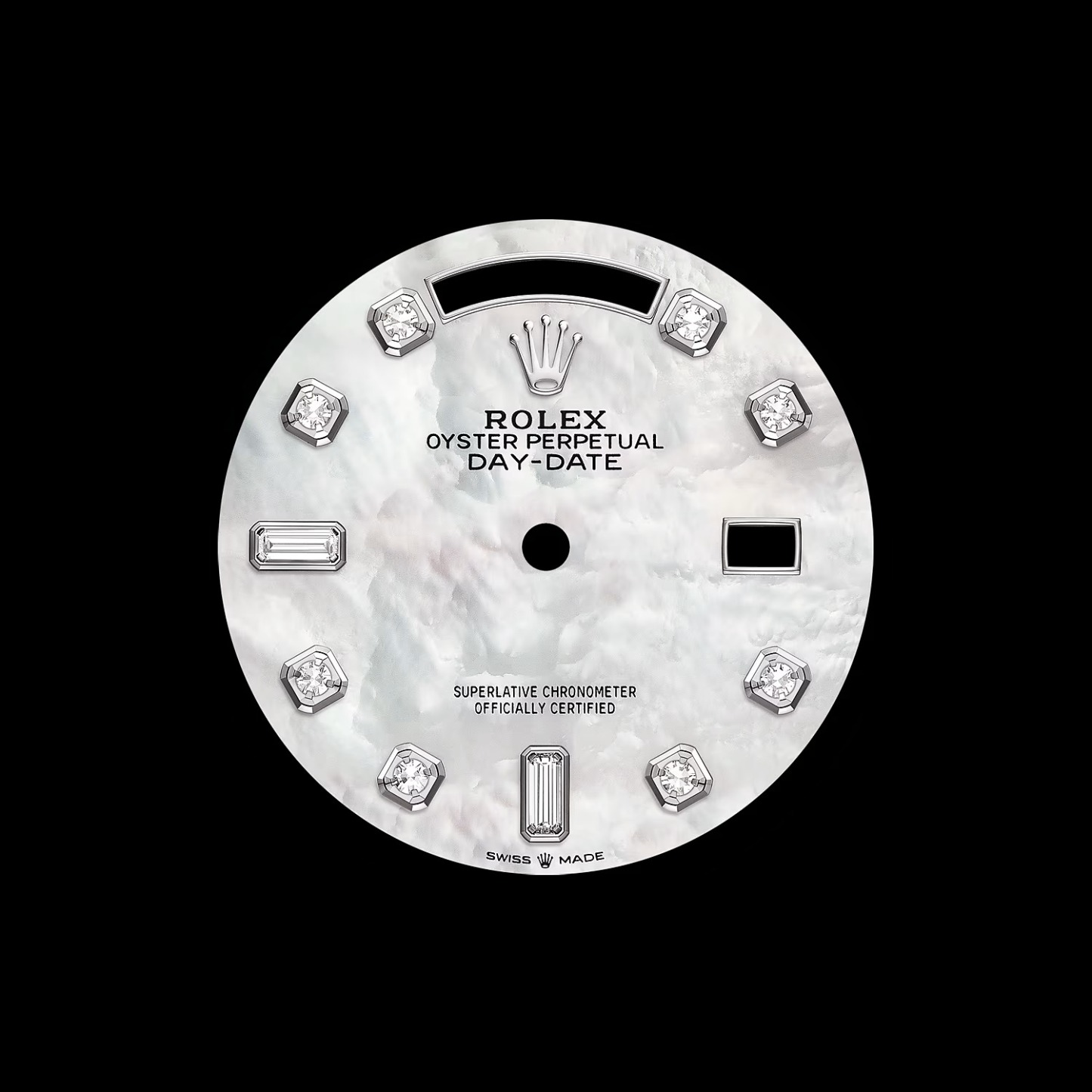 Day-Date 36 White Gold Mother of Pearl Women's Watch 128239-0007