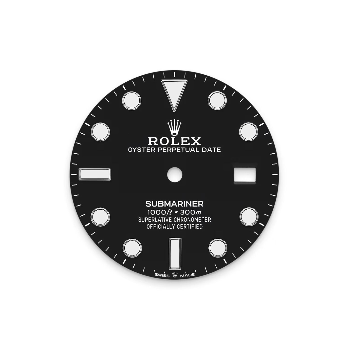 Submariner Men's Luxury Diver Watch Black Dial 114060-0002