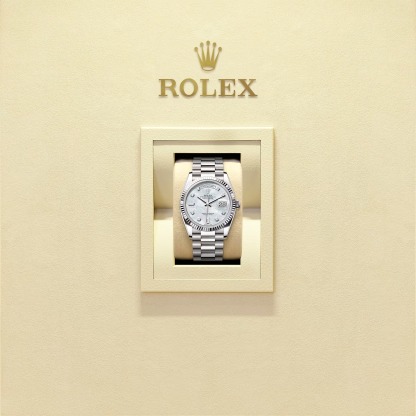 Day-Date 36 White Gold Mother of Pearl Women's Watch 128239-0007