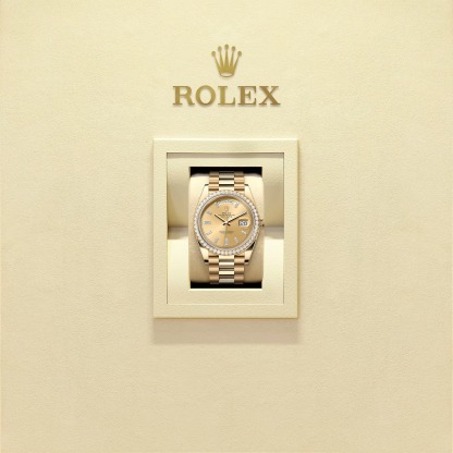 Day-Date 40  Oyster 40 mm yellow gold and diamonds  Reference 228348RBR