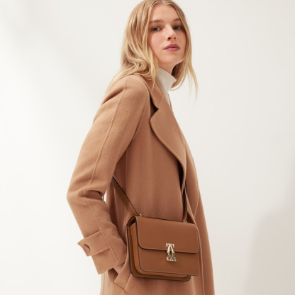 Mini bag, C de Cartier brown