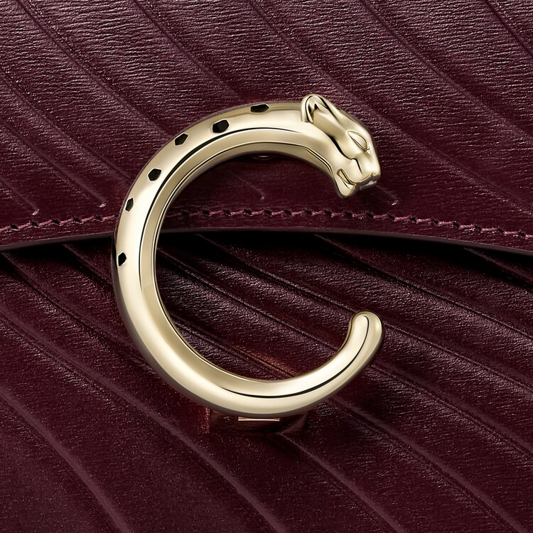 Small model handle bag, Panthère C de Cartier