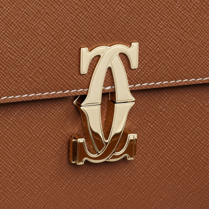 Mini bag, C de Cartier brown
