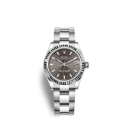 Datejust 31, Oystersteel and 18k White Gold, Ref# 278274-0015
