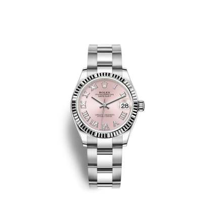 Datejust 31, Oystersteel and 18k White Gold, Ref# 278274-0019