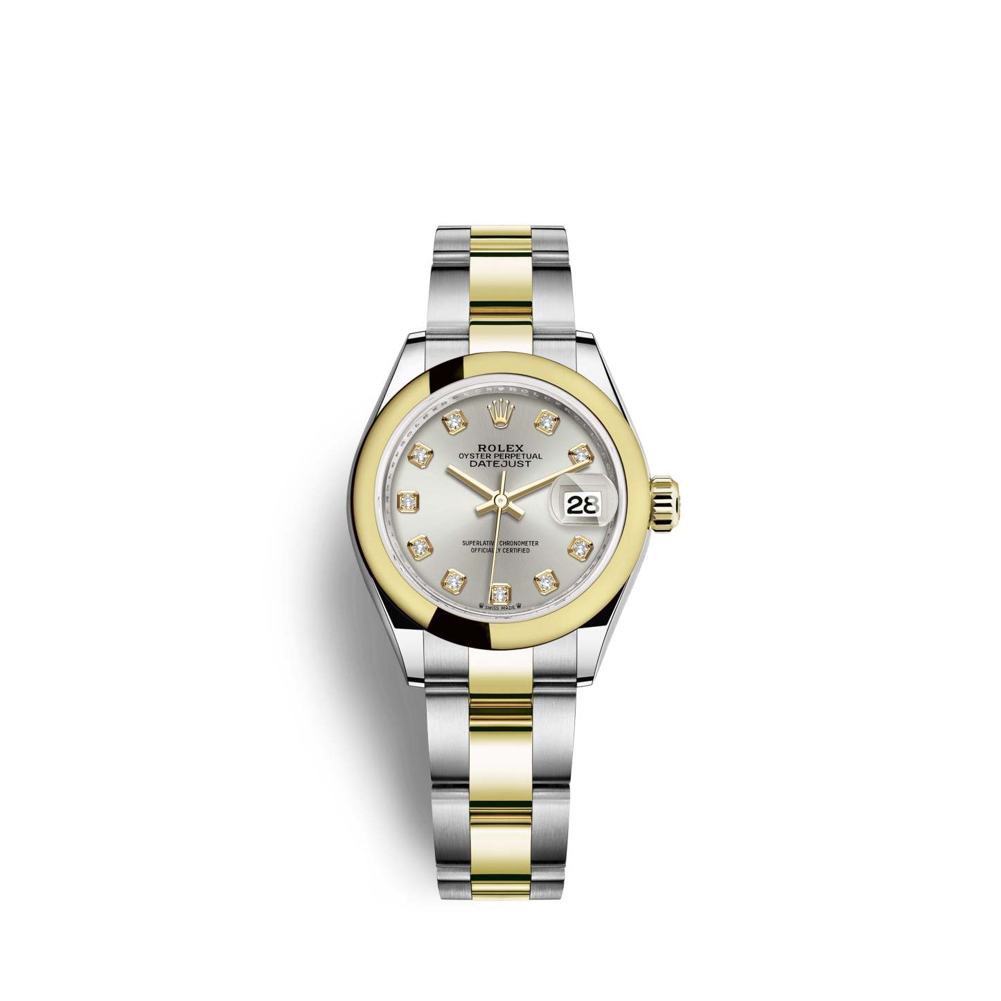 Lady-Datejust 28, Oystersteel and 18k Yellow Gold, Ref# 279163-0008