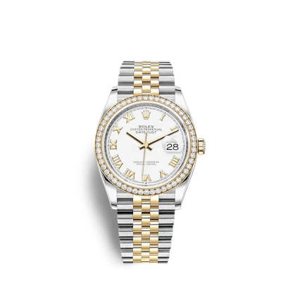 Datejust 36 Oystersteel and yellow gold Ref# 126283RBR-0015