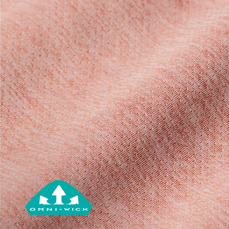 Close up shot of the plush fleece.