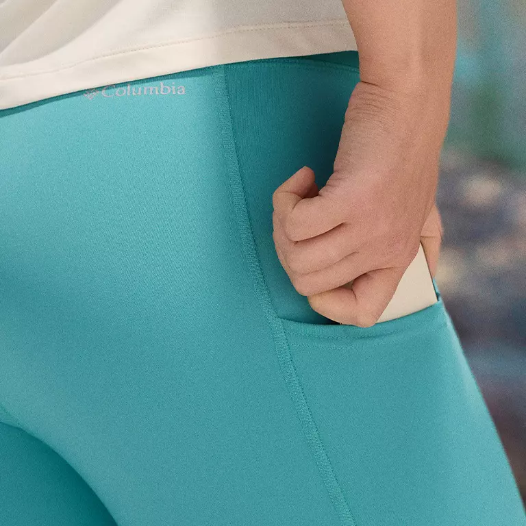 Close up shot of the drop-in pocket