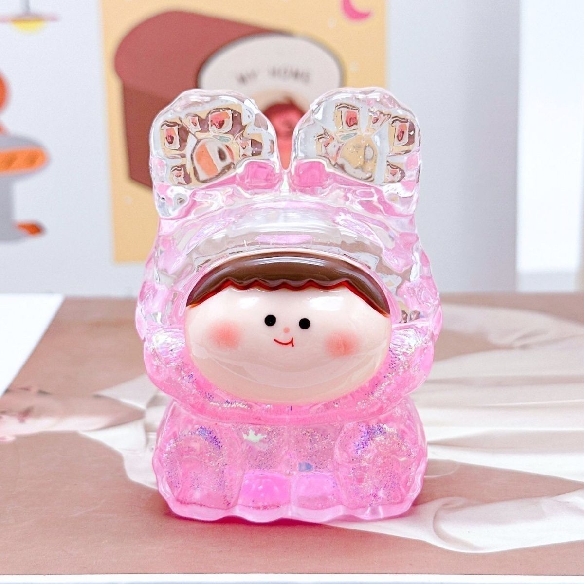 Nordic style 7.5cm Lilith flash quicksand oil ornament