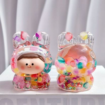 Nordic style 7.5cm Lilith flash quicksand oil ornament