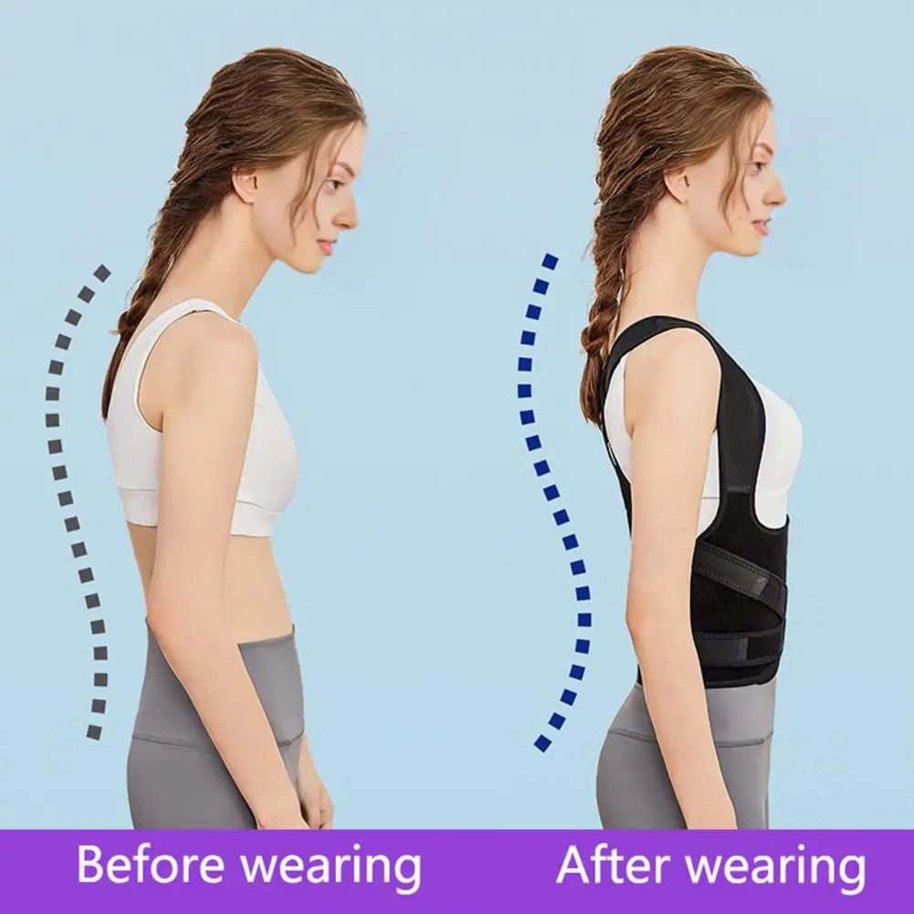 🔥Flash Sale 50% OFF-Posture Corrector-Back Brace for Men and Women- Fully Adjustable Straightener