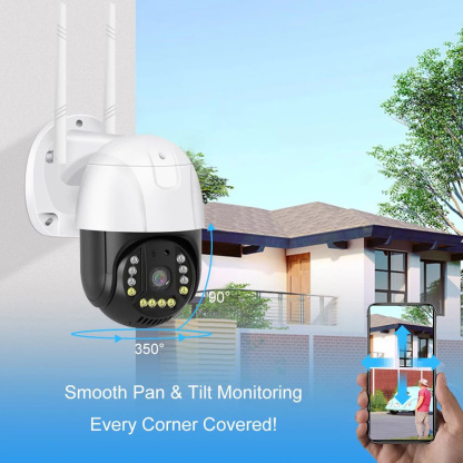 Outdoor PTZ Camera 4G Sim Card LTE RJ45 Network Port Wired CCTV Camera 8MP 1080P 4G Camera