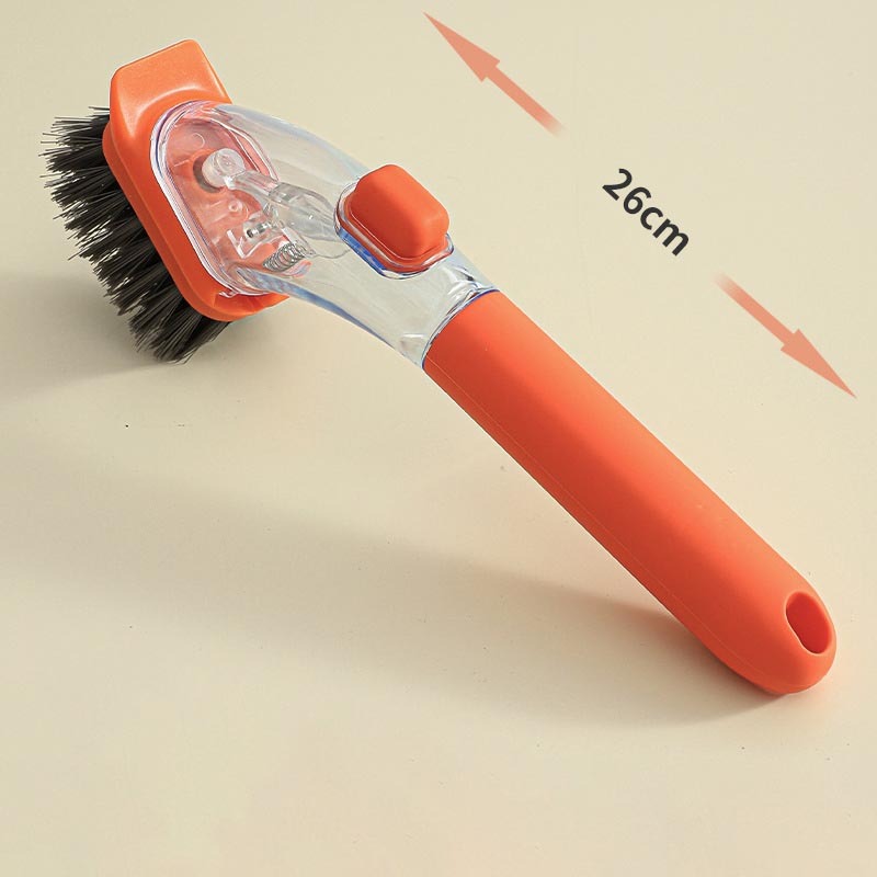 🔥 Dish Brushes with Soap Dispenser with Handle-Kitchen Scrubber Brushed - Buy 2 Get 1 Free