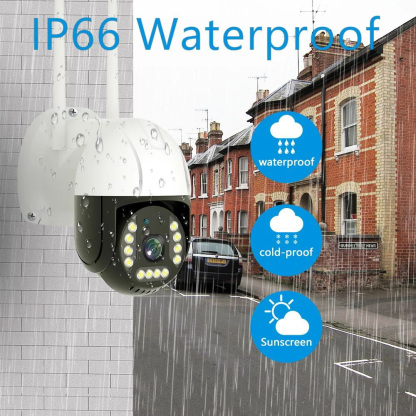 Outdoor PTZ Camera 4G Sim Card LTE RJ45 Network Port Wired CCTV Camera 8MP 1080P 4G Camera
