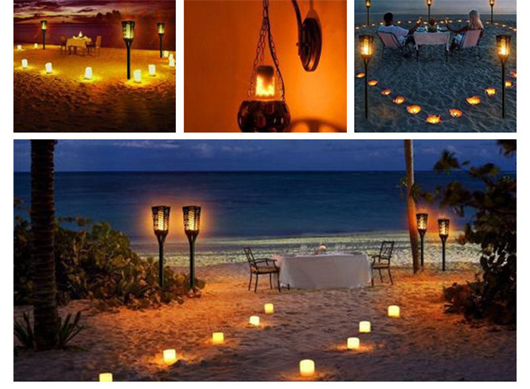 LED E27 Atmosphere Light Flame Flashing Candle Light 220V 110V Book Lamp Lighting Cigarette Lighter Effect Light