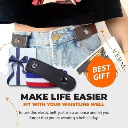 🔥🎁2025 New Year Hot Sale🎁🔥- Buckle-free Invisible Elastic Waist Belts