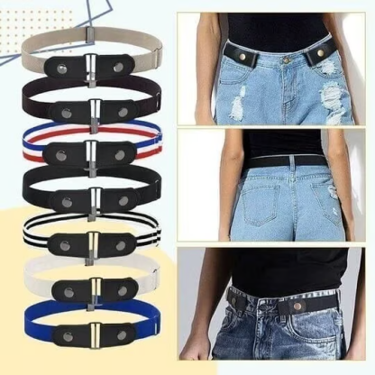 🔥🎁2025 New Year Hot Sale🎁🔥- Buckle-free Invisible Elastic Waist Belts