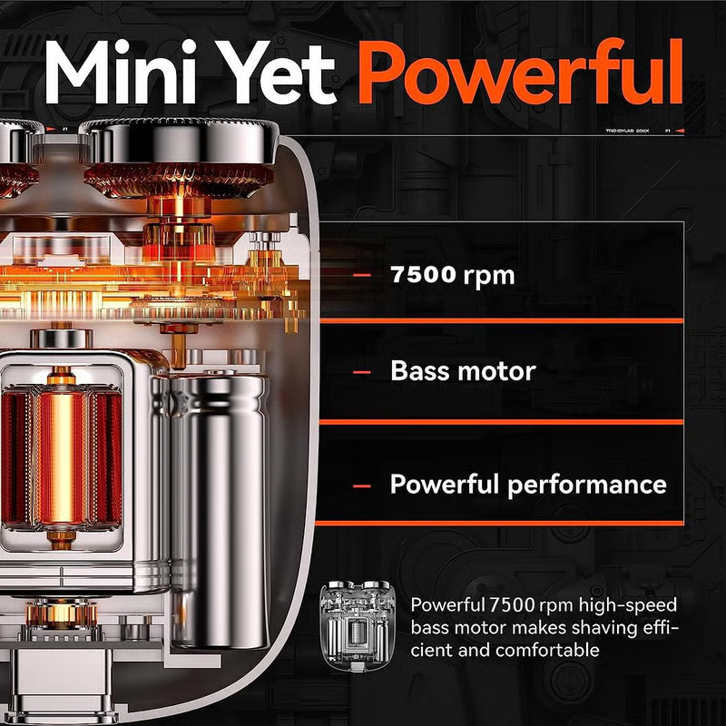 ✨🔥LAST DAY 49% OFF🎁✨ 2025 New Upgrade Pocket Shaver USB Mini Shavers